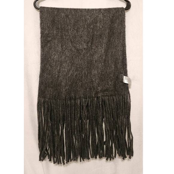 Lucky Brand Dark Grey Solid Brushed Scarf - Picture 3 of 5